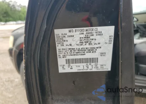 2005 Mercury Mariner из США, поврежденный, VIN 4M2YU56Z85DJ10069